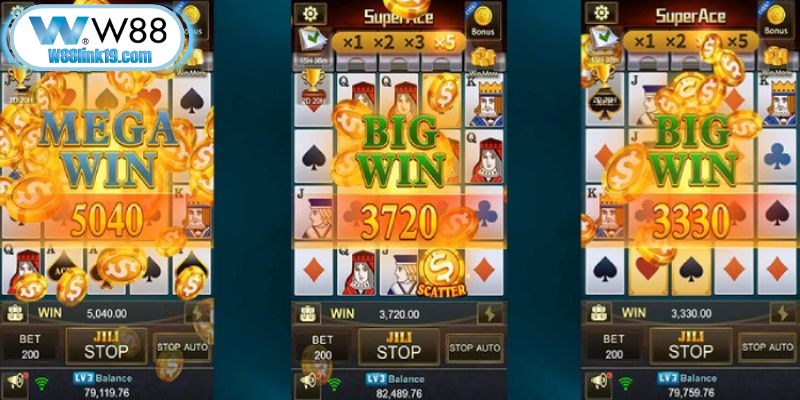 Super ACE Nổ Hũ W88 - Bí Kíp Chinh Phục Jackpot Từ Cao Thủ 9 Game thủ giải trí có thể rút tiền thắng cược W88 ngay tức thì